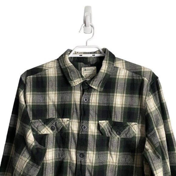 Mountain Warehouse Women's Green Plaid Button-Down Shirt - Picture 2 of 7
